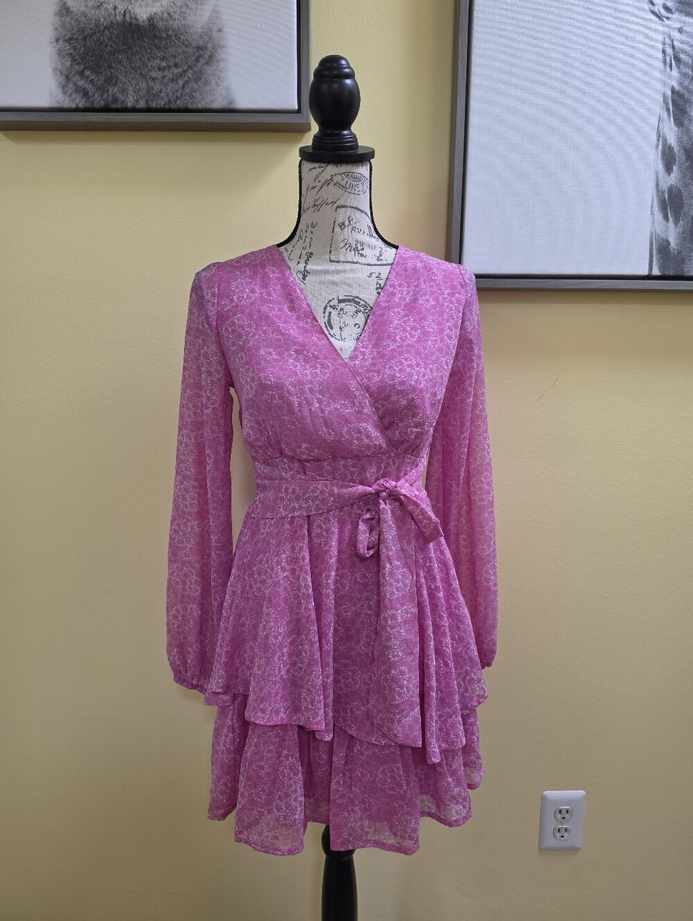 NWOT Japna Mini Floral Dress